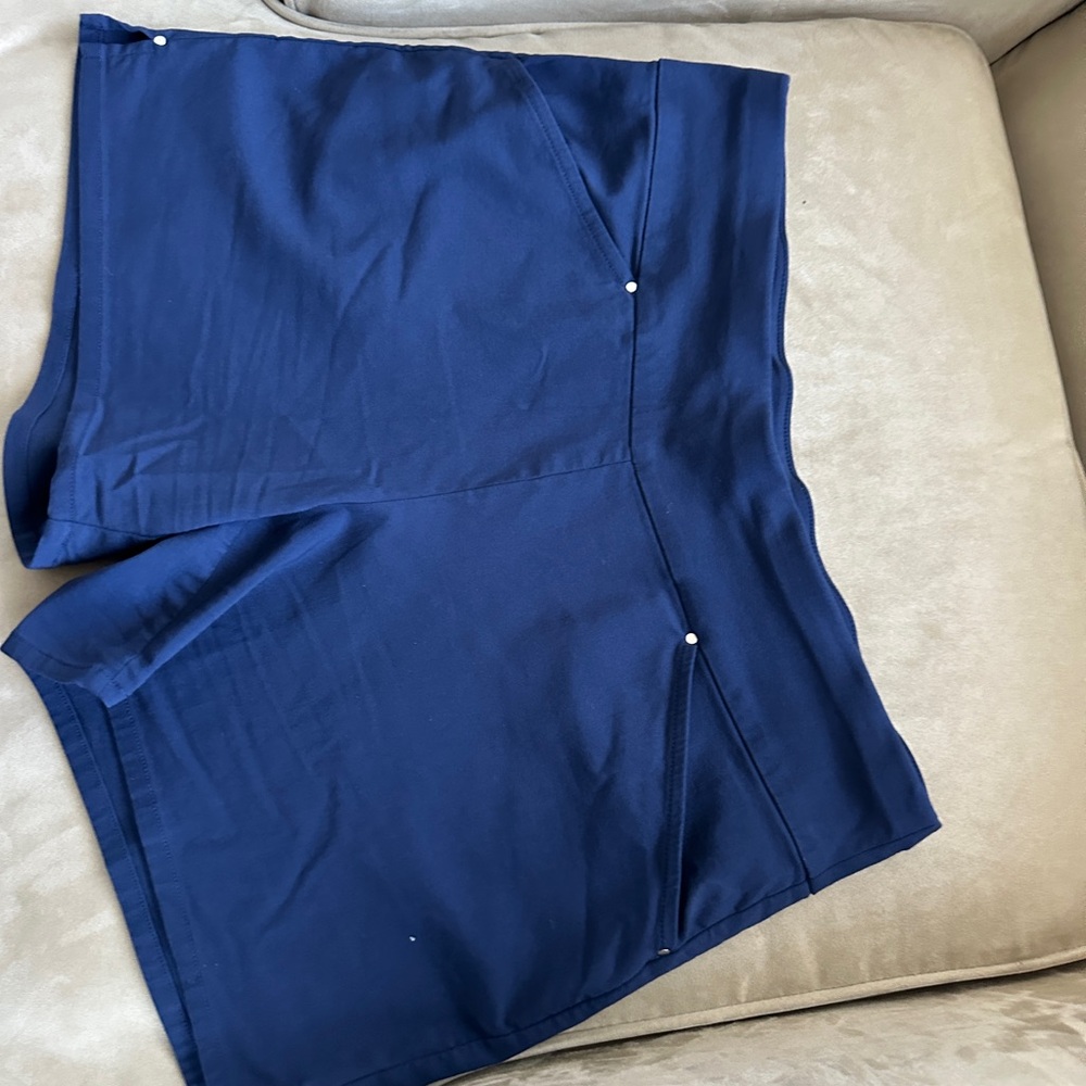 INC International Concepts Navy Blue Dress Top